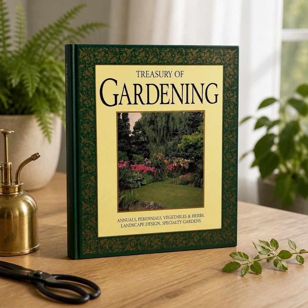 Treasury of Gardening – Louis Weber – 1994 – Publications International – HC VG