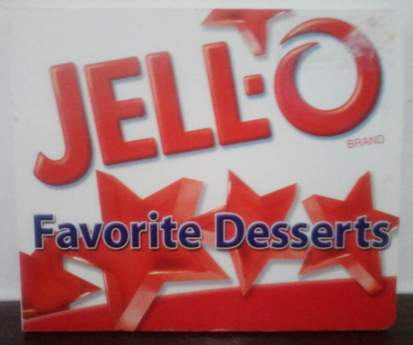Jell-o Brand Favorite Desserts – Board book By Louis Weber, CEO – GOOD