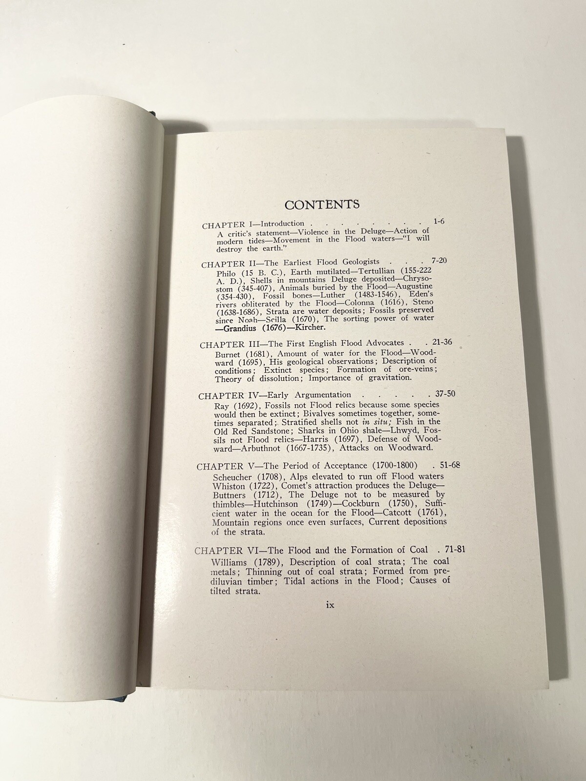 RARE Deluge Story in Stone by Bryon C. Nelson 1st 3rd Print 1949 Damaged