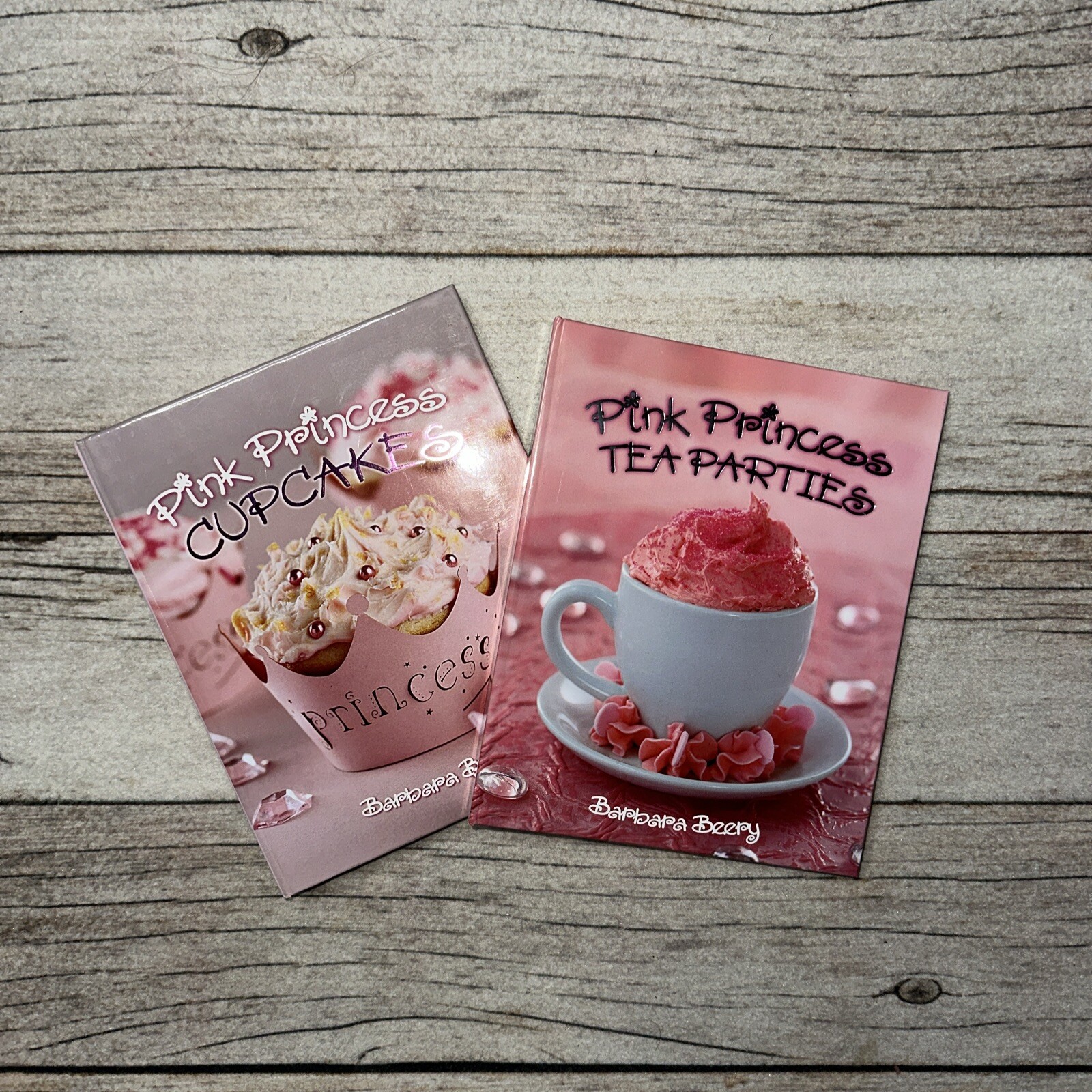 Pink Princess Tea Parties And Cupcakes Cookbooks… Never Used