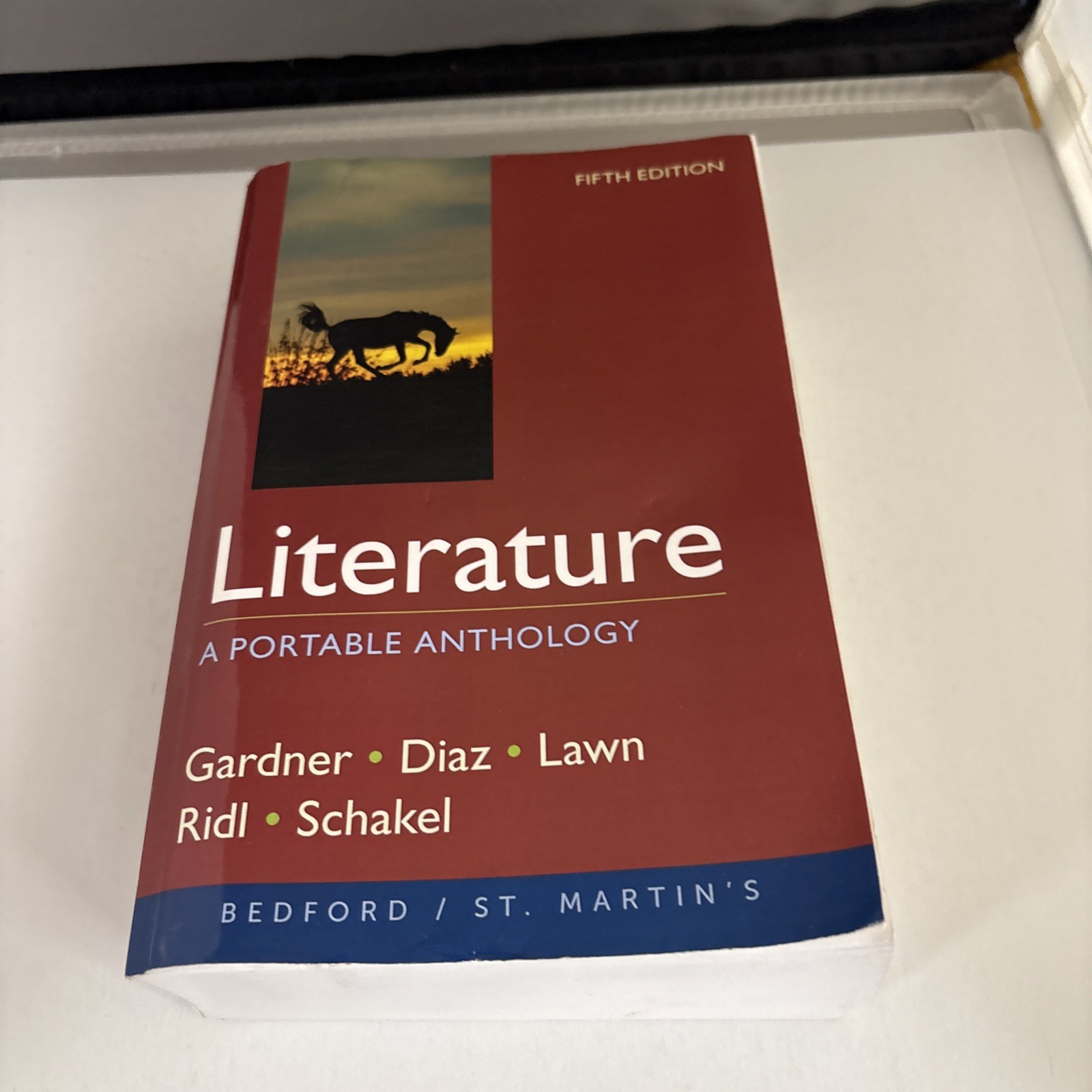 Literature A Portable Anthology 5th Edition 2021 TPB Bedford St Martin Macmillan
