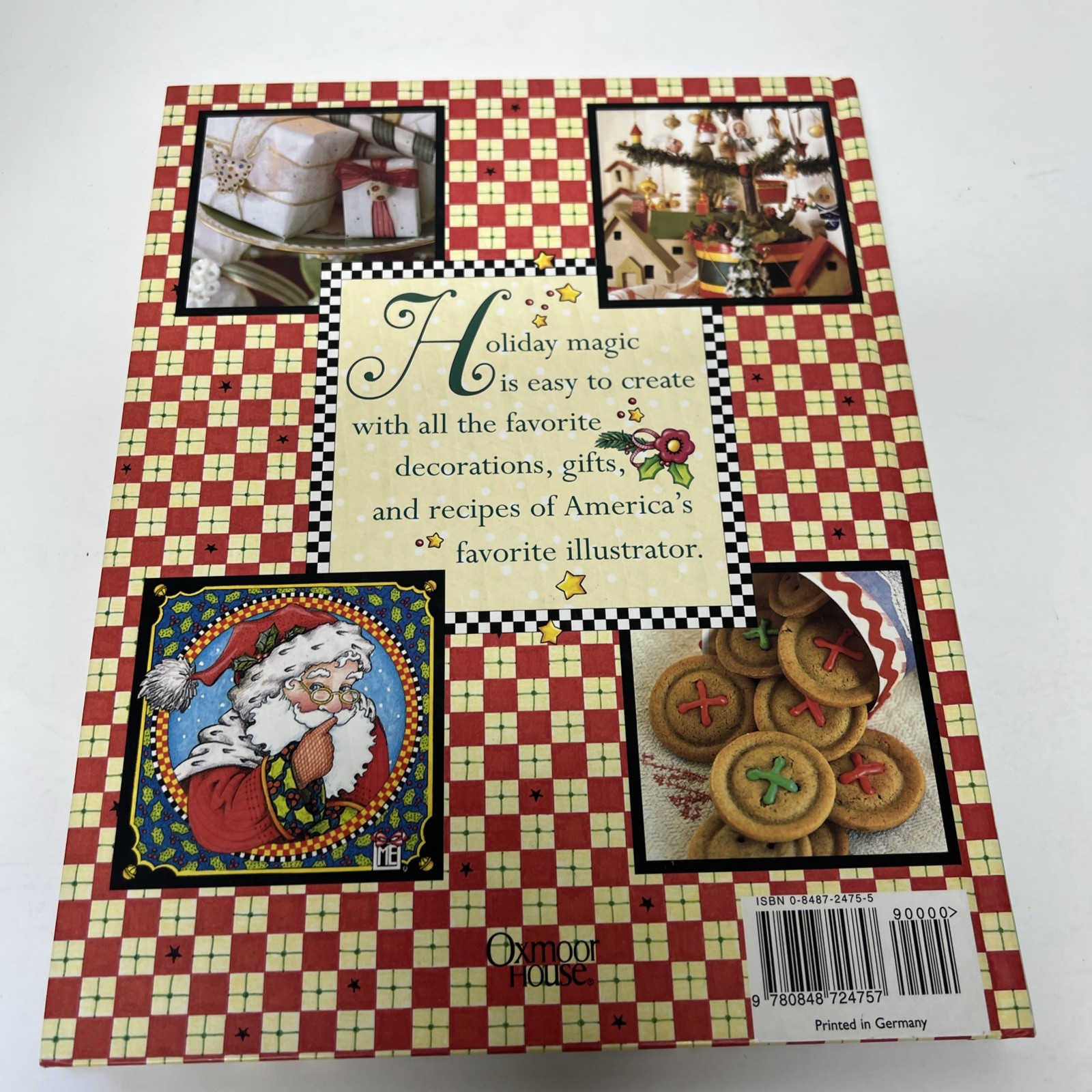 Mary Engelbreit Christmas Vol 1 SIGNED & Here Comes Santa Claus HB
