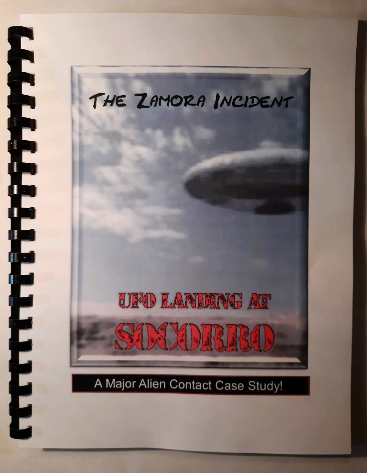 UFO LANDING AT SOCORRO: The Zamora Incident