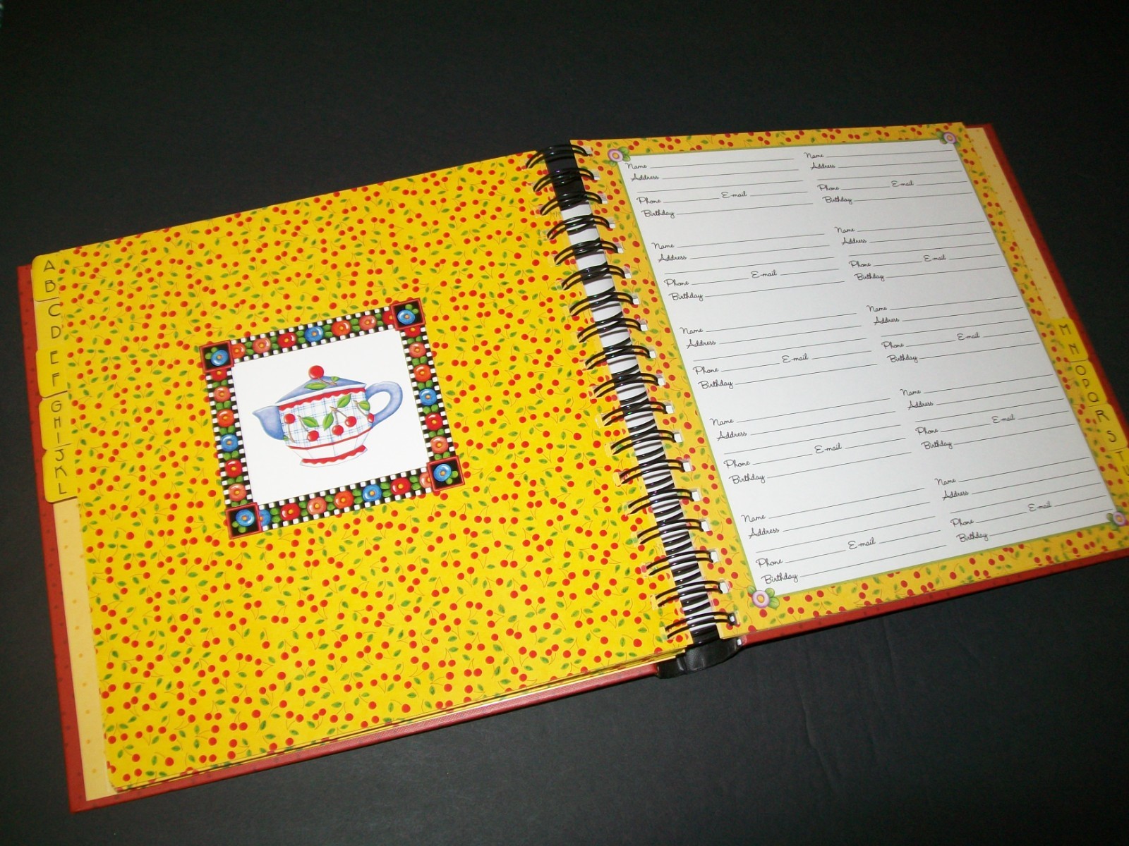 Mary Engelbreit Vintage Greeting Card Organizer & Address Book