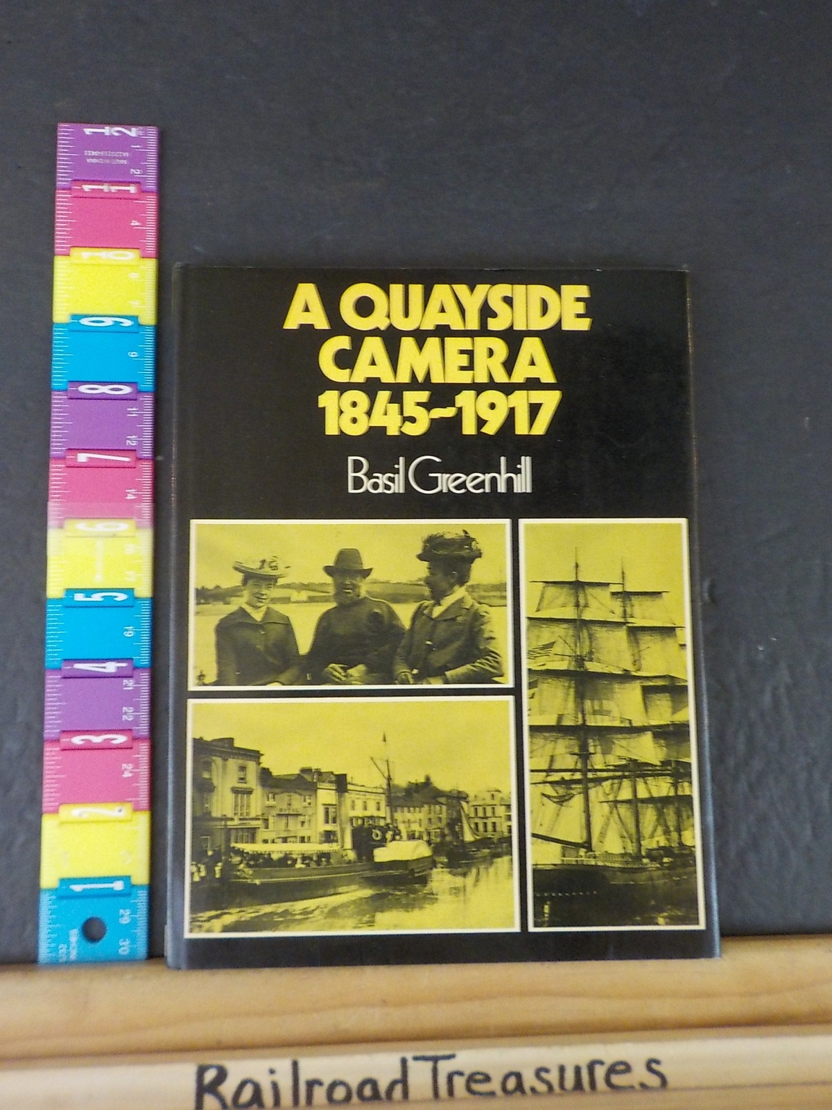 Quayside Camera 1845-1917 by Basil Greenhill w/ dust jacket