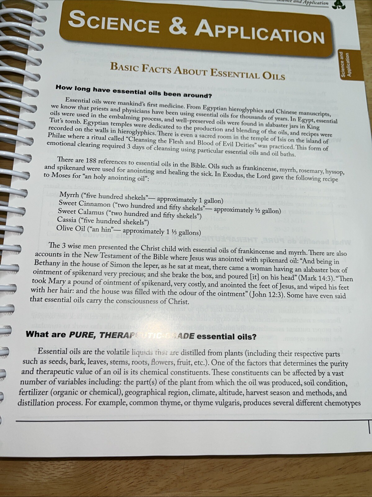 Reference Guide for Essential Oils 2014 Edition Connie Higley Alan Higley