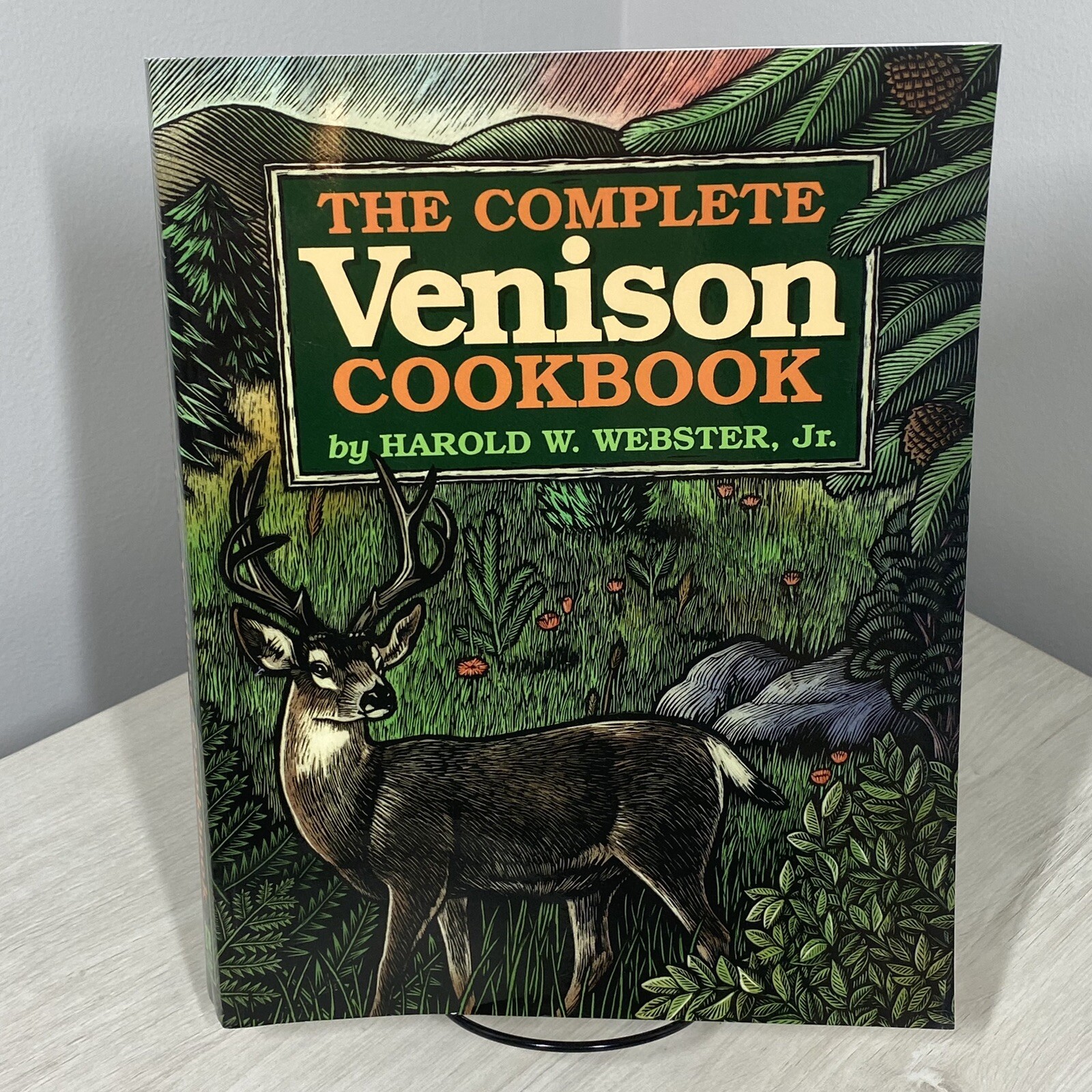 Complete Venison Cookbook Harold W. Webster (1996, Paperback) Quail Ridge Good