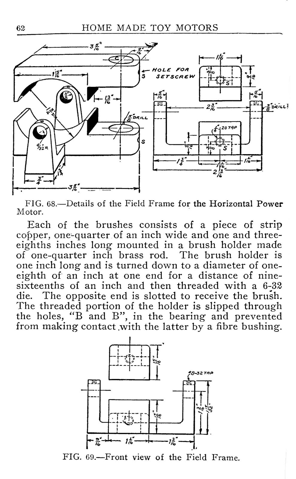 1919 Home Made Toy Motors 65 Pages