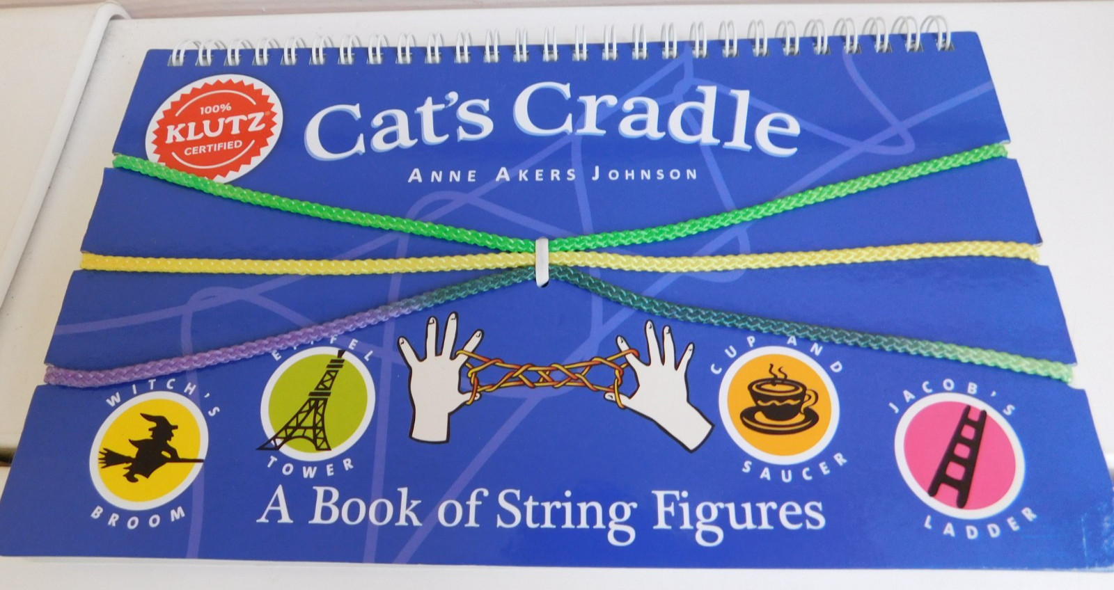 Cat’s Cradle Book of String Figures Spiral-bound By Anne Akers Johnson New