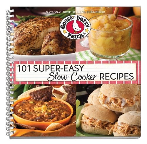 101 Super Easy Slow-Cooker Recipes Cookbook (101 Cookbook – VERY GOOD