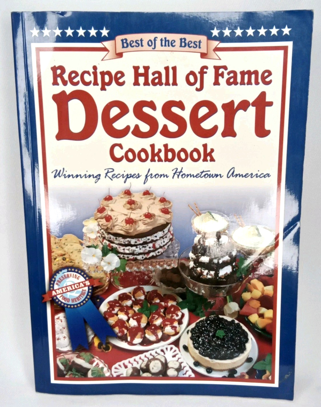 Vintage Y2K 2000 Quail Ridge Press Recipe Hall Of Fame Dessert Cookbook