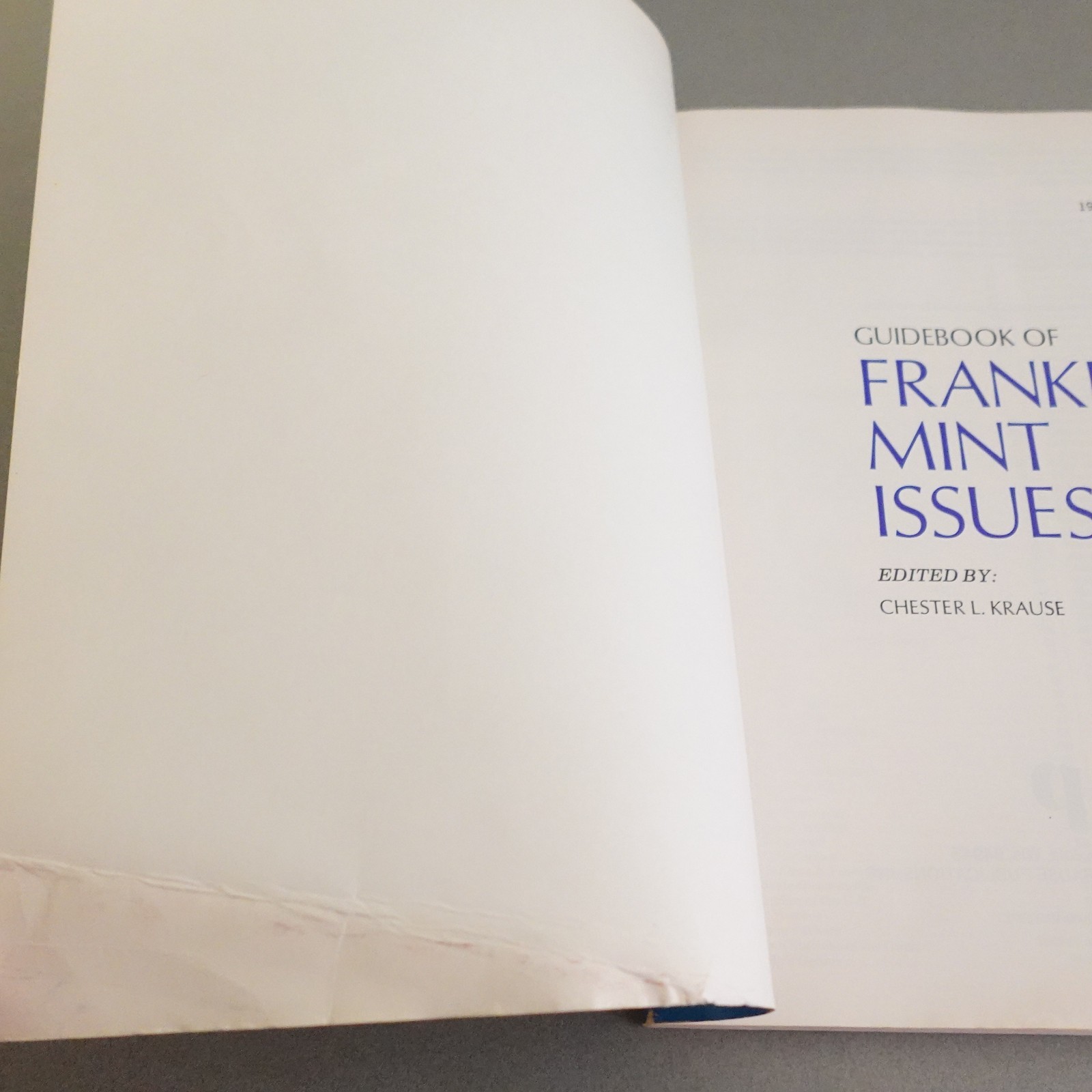 Guidebook of Franklin Mint Issues 1977 Edition Chester Krause Publication PB