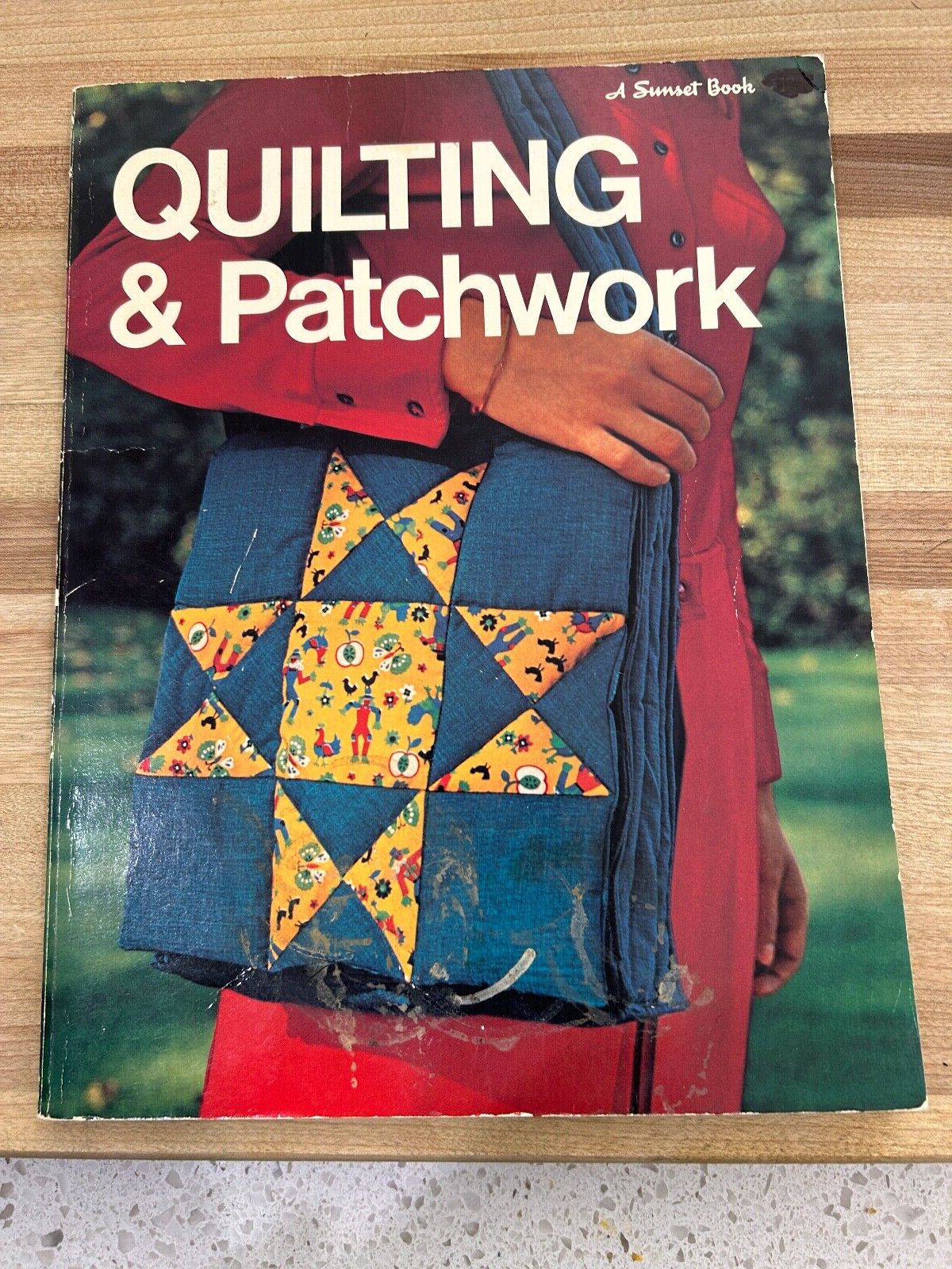 Vintage QUILTING & PATCHWORK a Sunset book 1976 80 PAGES