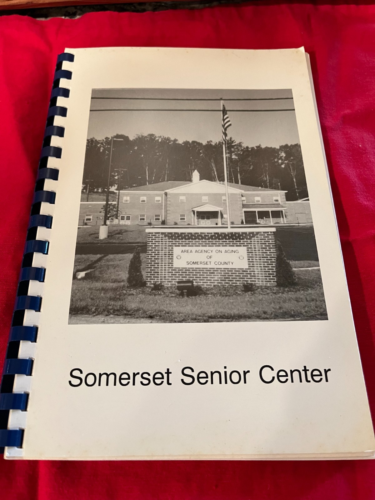 COOKBOOK recipes Somerset, PA Senior Center ~~ 65 Pages~~ 1995