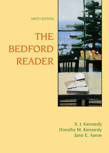 Bedford Reader: High School Reprint – hardcover, 031240400X, X J Kennedy, new