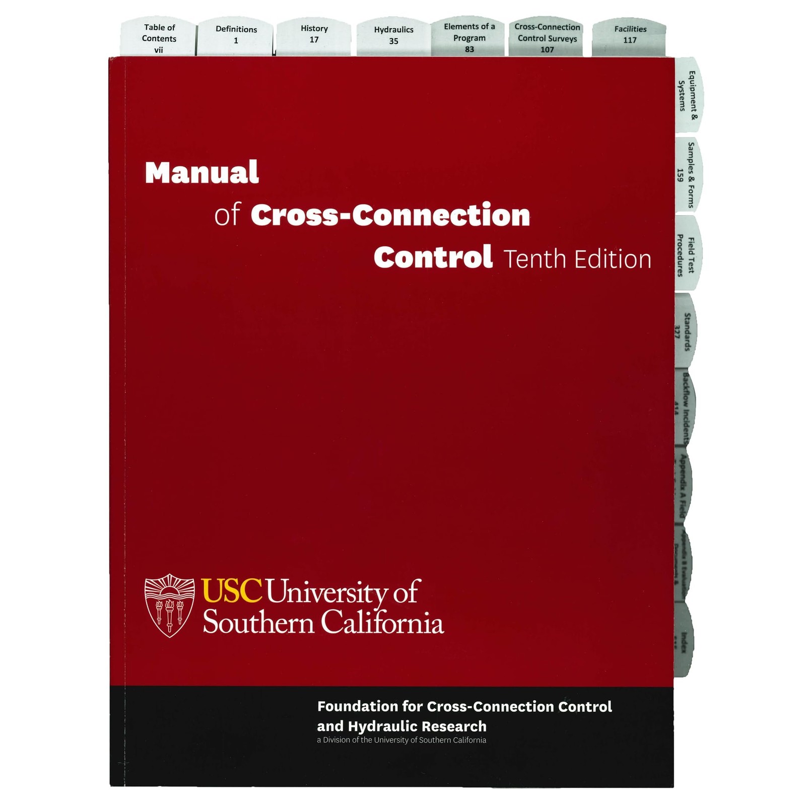 Highlighted and Tabbed – Manual of Cross-Connection Control Tenth Edition