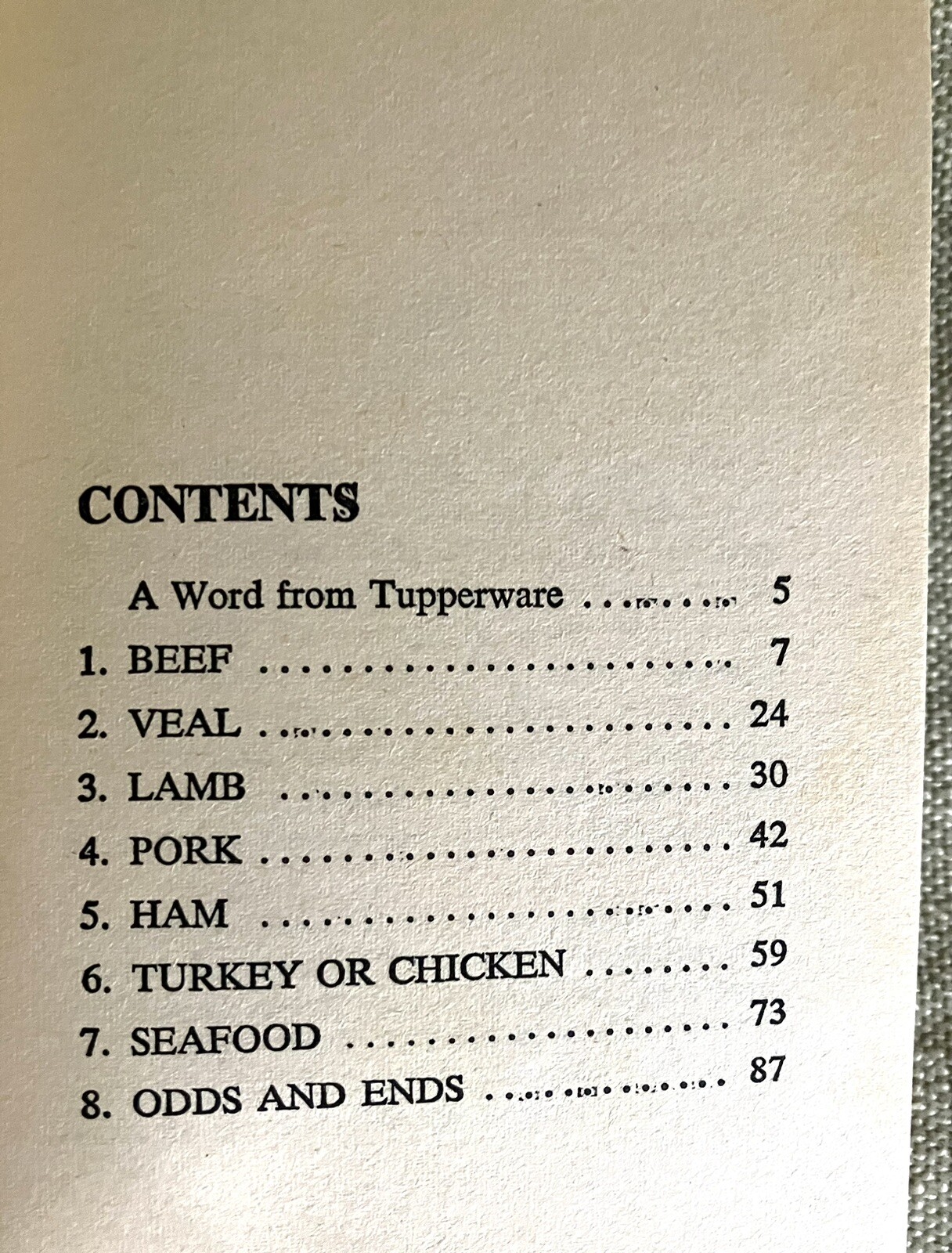 1973 Tupperware Home Parties Chef’s Magic Cookbook Recipe 65 Pages