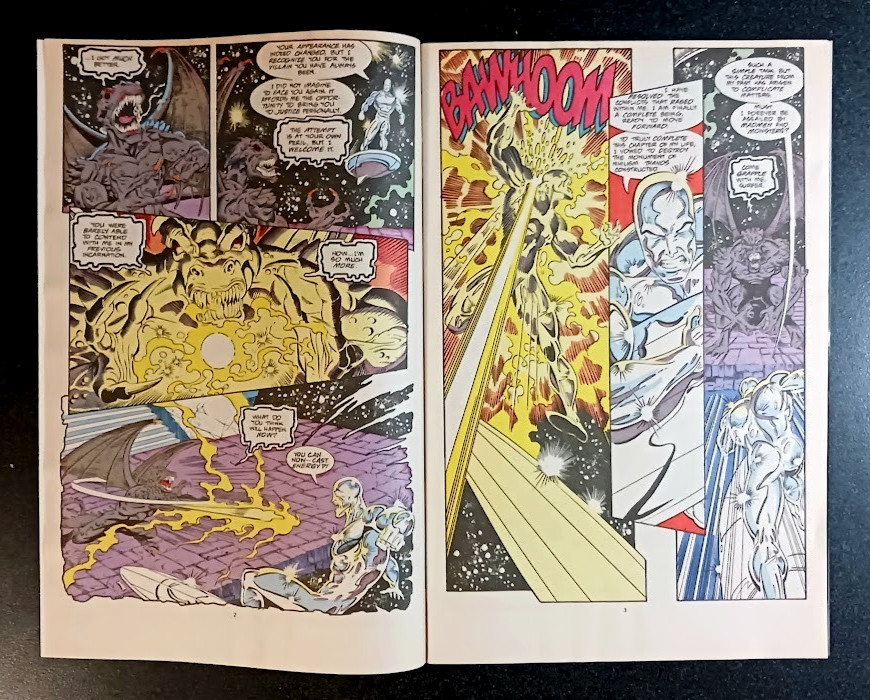Original Silver Surfer Comic Color Guides #65 pages 2-3-8 1992 Marvel Comics