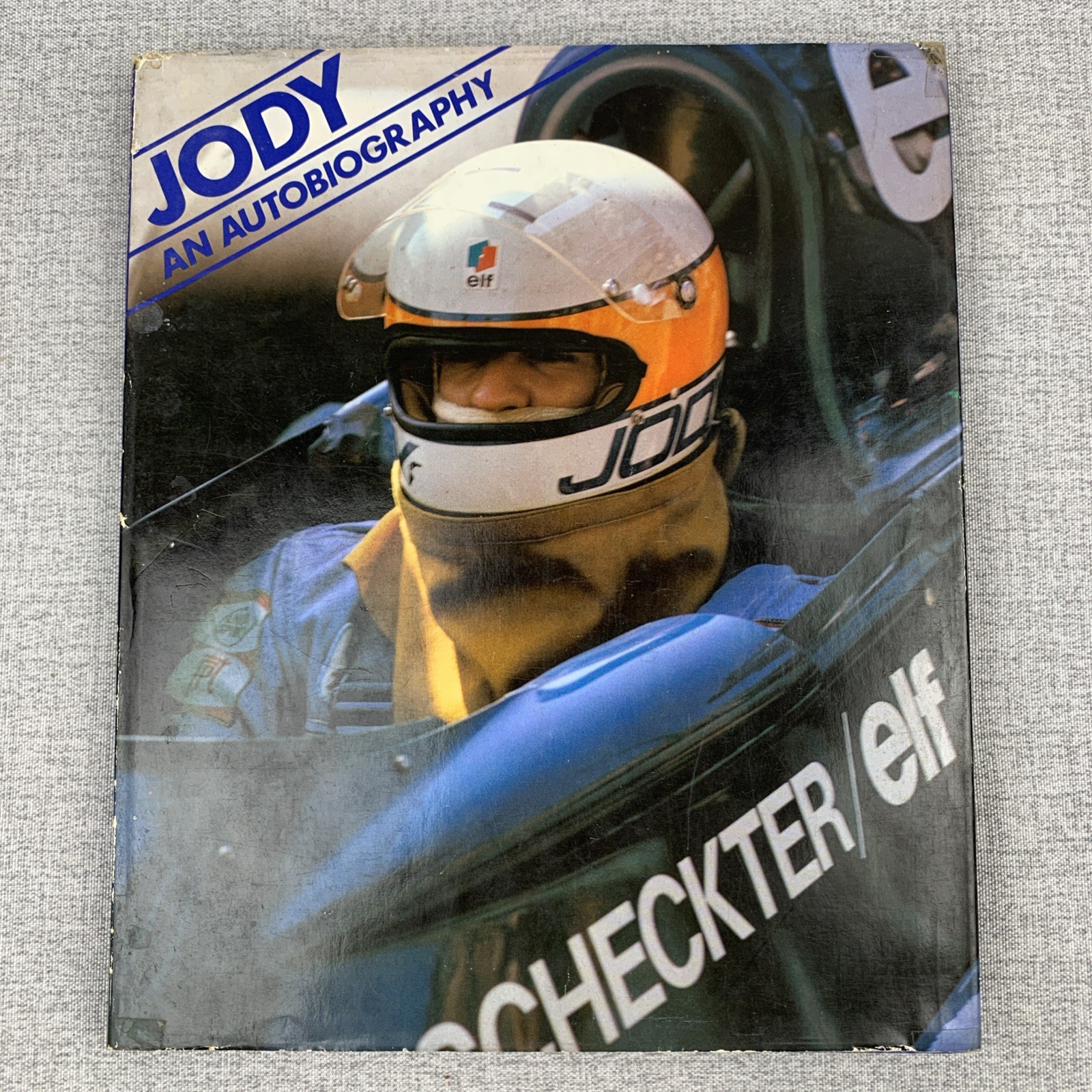 JODY: AN AUTOBIOGRAPHY By Jody Scheckter Signed 1976 First Edition