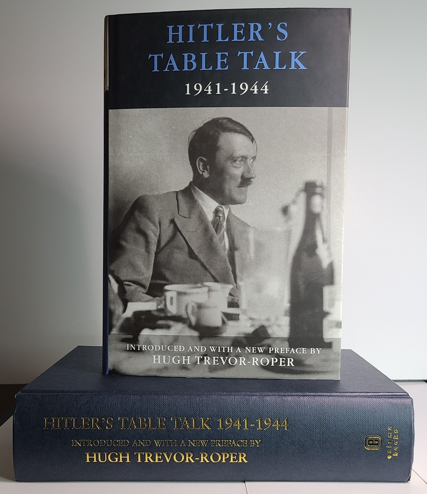 Hitler’s Table Talk 1941-1944 HC DJ Hugh Trevor-Roper Enigma Books 2000 NF/F