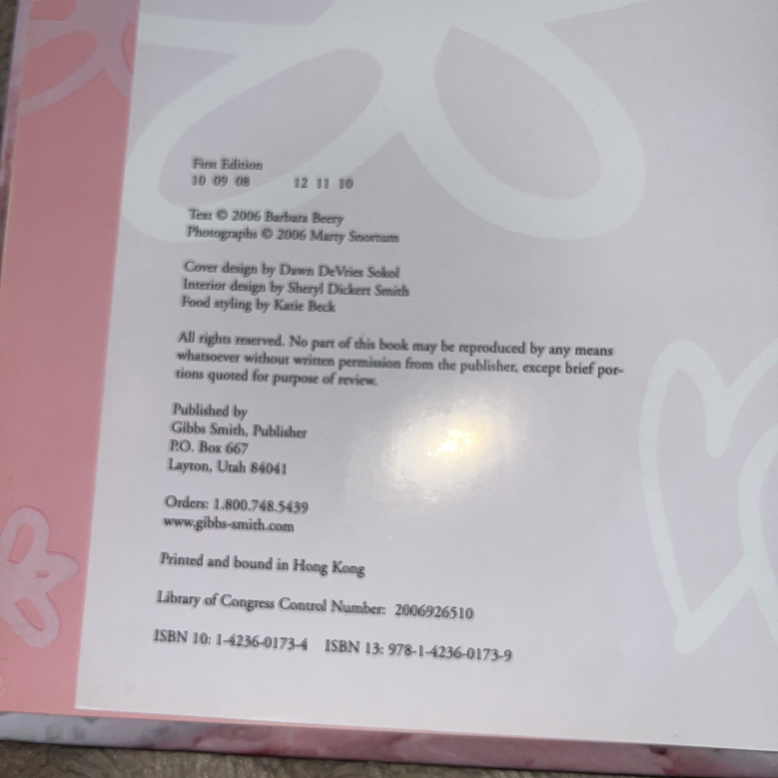 Pink Princess Cookbook by Barbara Beery (2006, Spiral)#2506