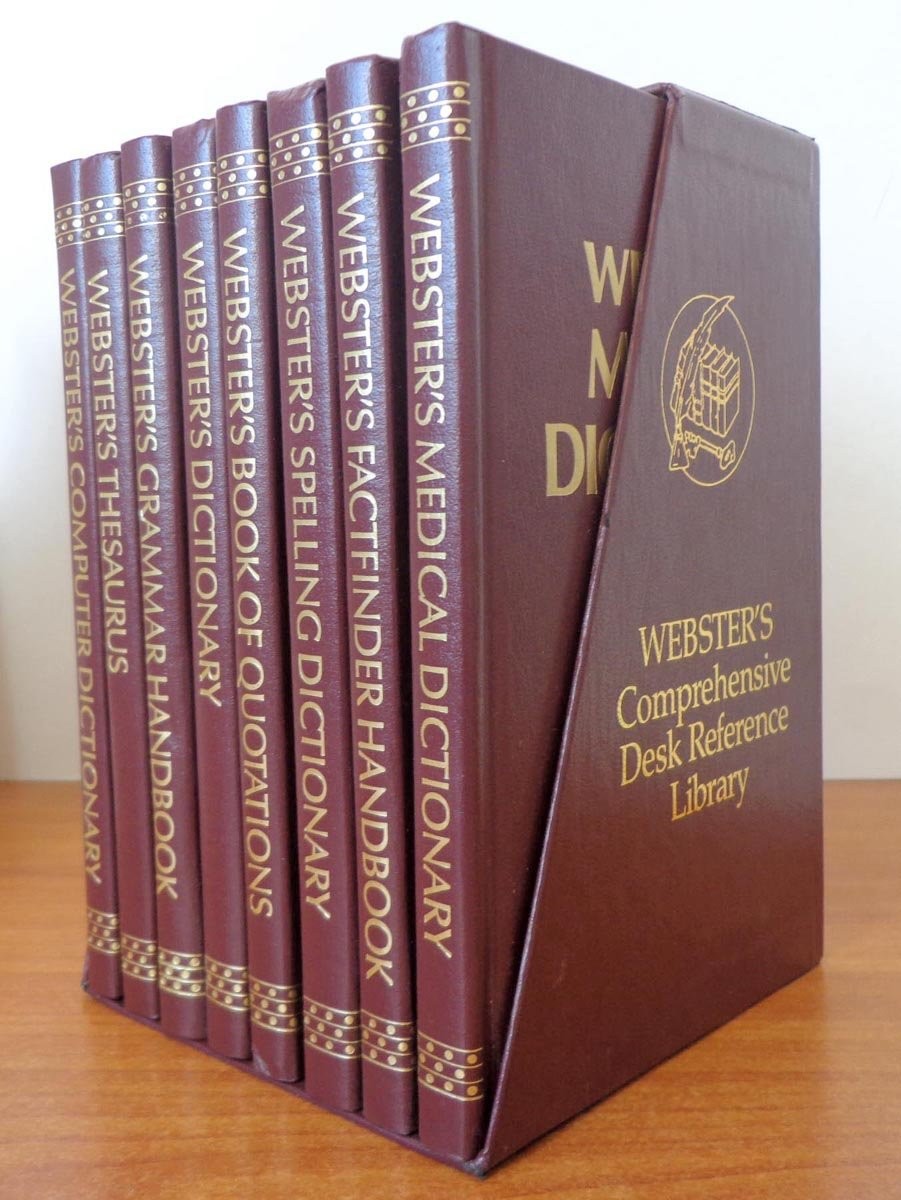 Webster’s Comperhensive Desk Reference Library-8 Vol. Set