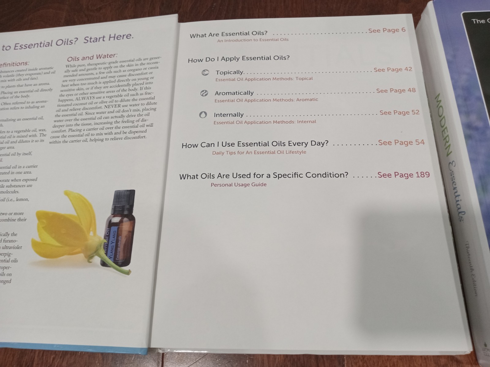 Modern Essentials The Complete Guide to Therapeutic Use of Essential Book Lot