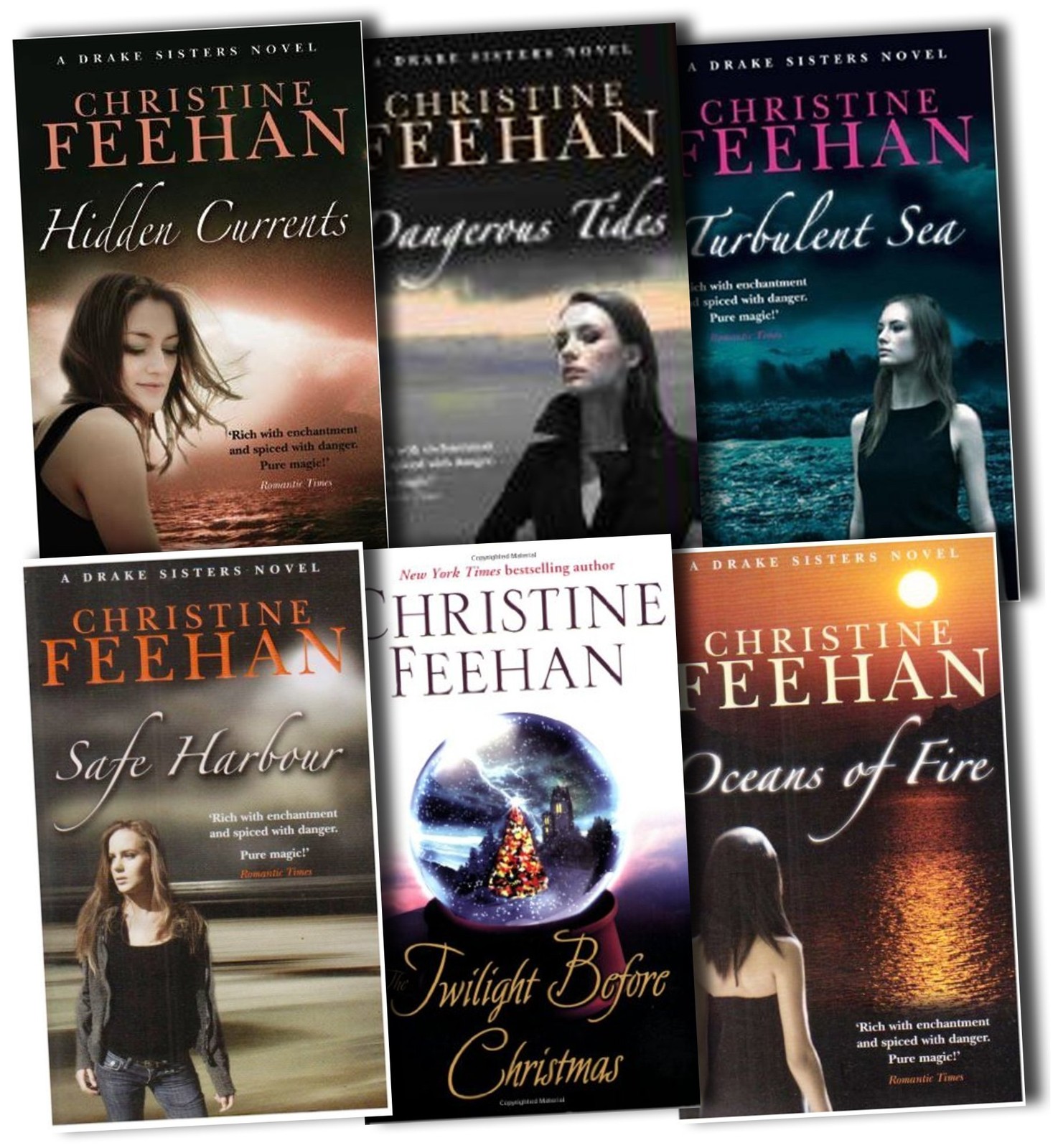 Christine Feehan Drake Sisters Novels 6 Books Collection Pack Set