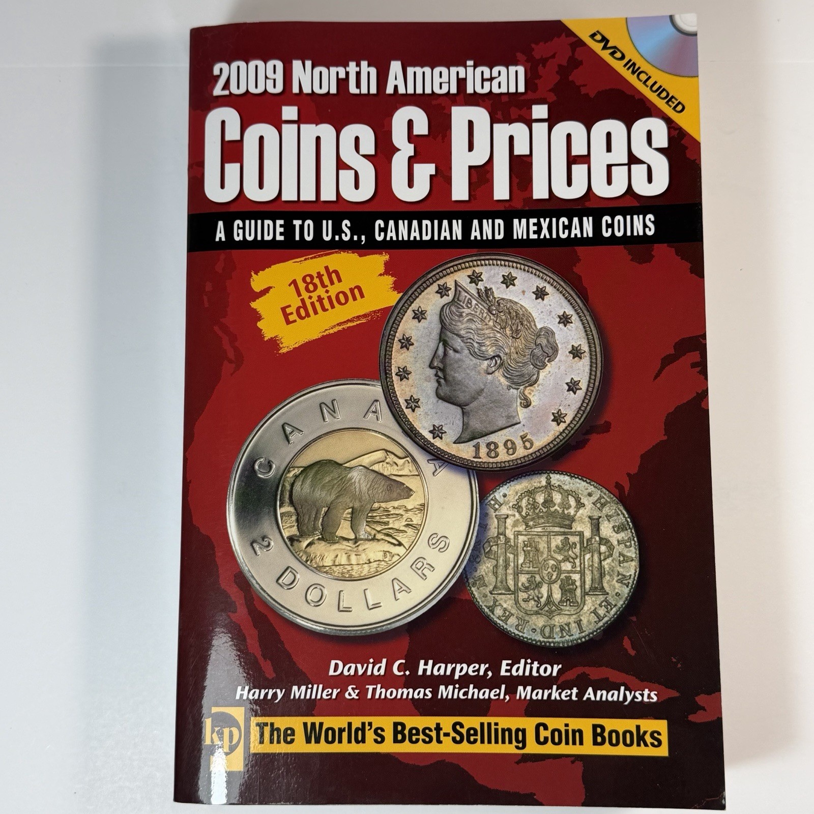 2 paperback books on coins and currency 2006 2009 Whitman Krause Publications
