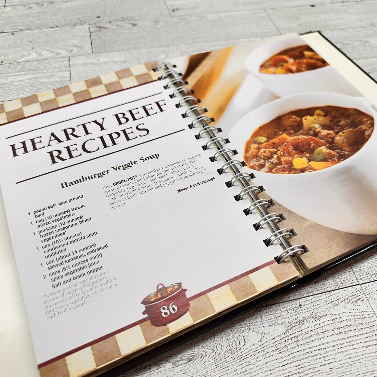 Crock Pot Soups and Stews – HC Spiral Cookbook – PIL Publishers – Recipes
