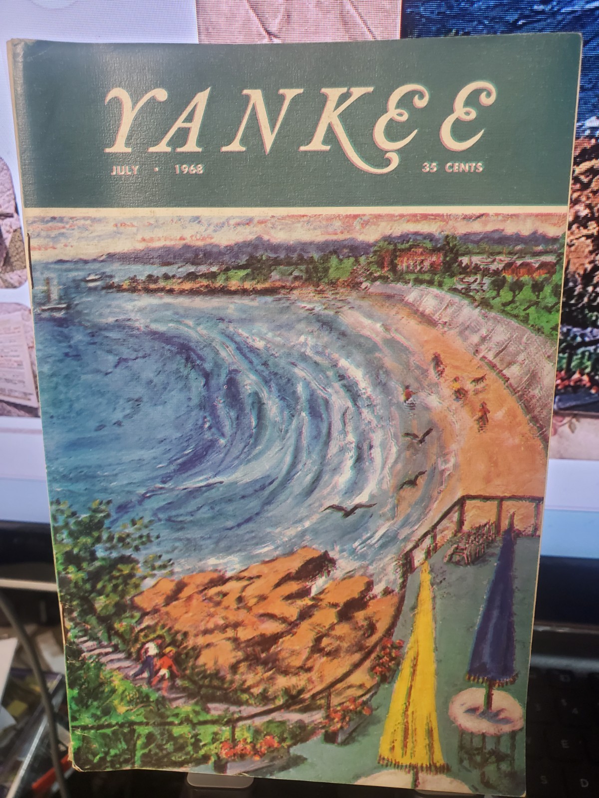 Vintage Yankee Magazine – July 1968 – 164 pages Nice Condition