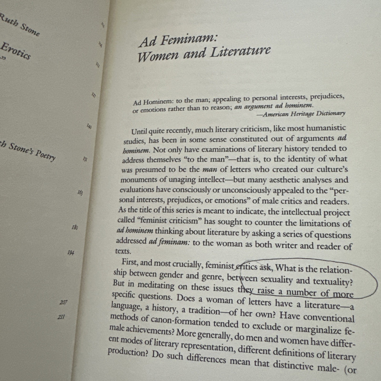 The House is Made of Poetry: The Art of Ruth Stone (Ad Feminam)