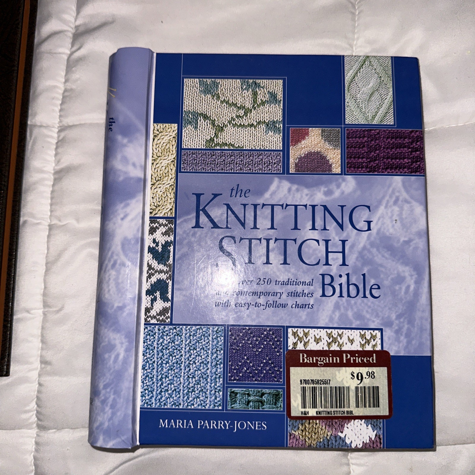 The Knitting Stitch Bible Spiral Maria Parry Jones