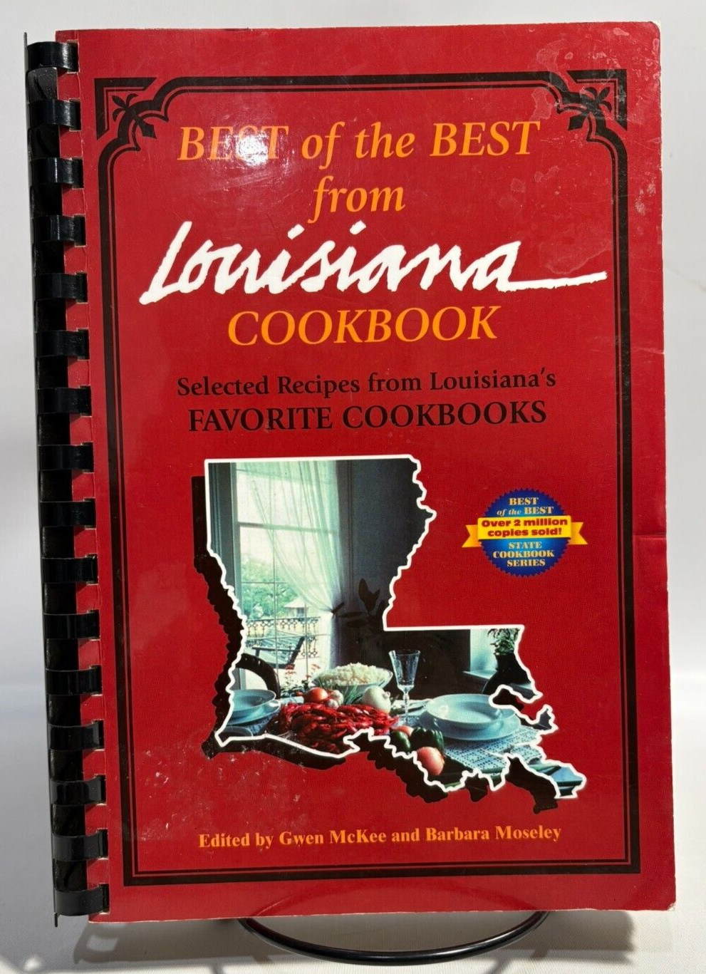 Best of the Best from Louisiana Cookbook by Gwen McKee & Barbara Moseley, 2008