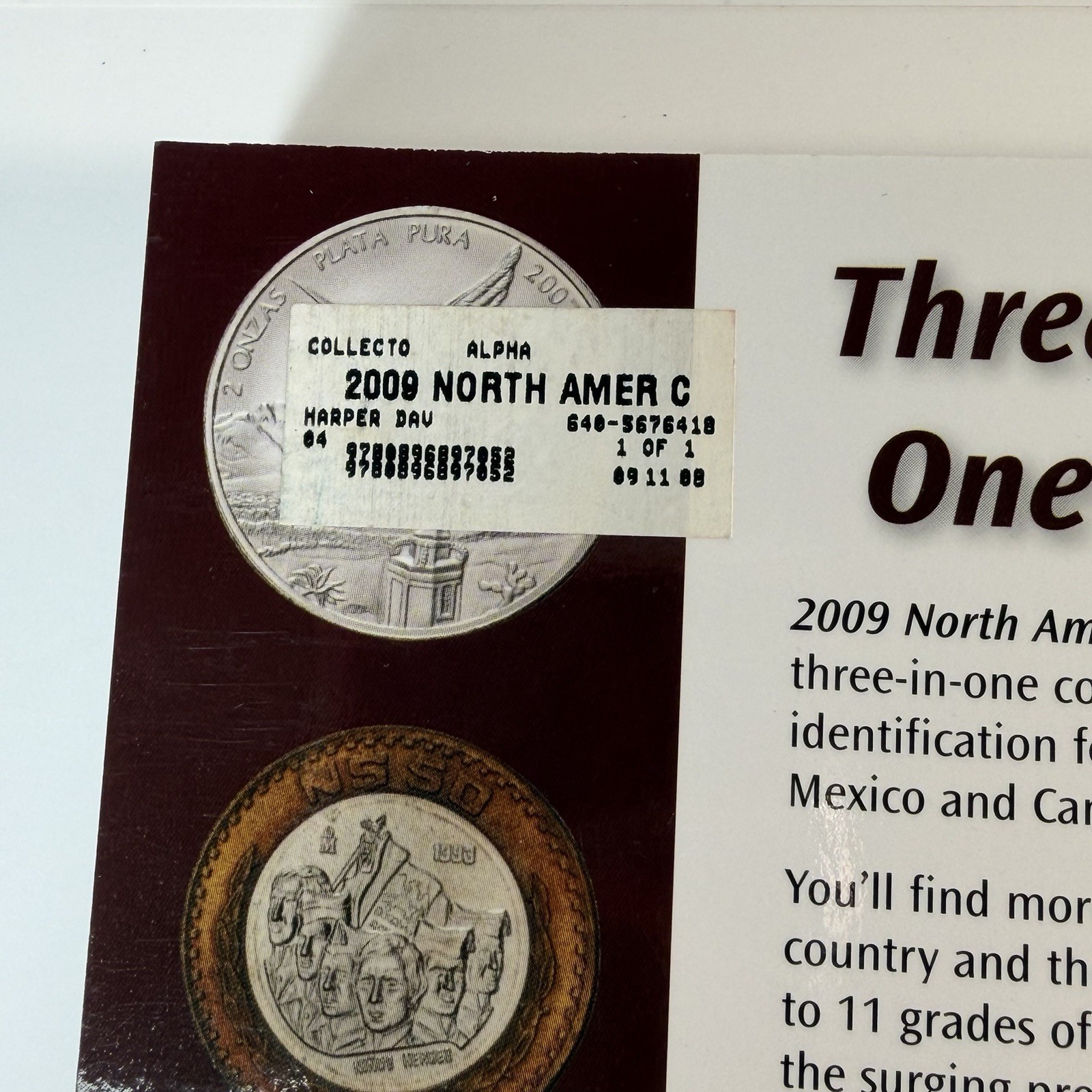 2 paperback books on coins and currency 2006 2009 Whitman Krause Publications