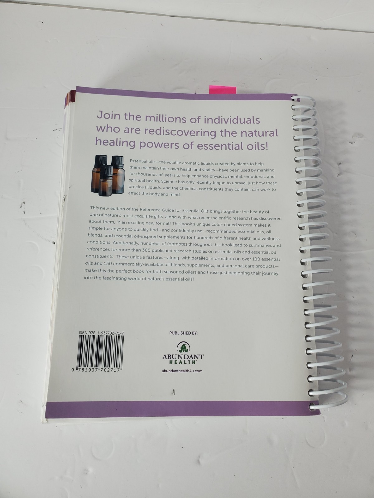 Reference Guide for Essential Oils by Connie and Alan Higley 2018 Edition