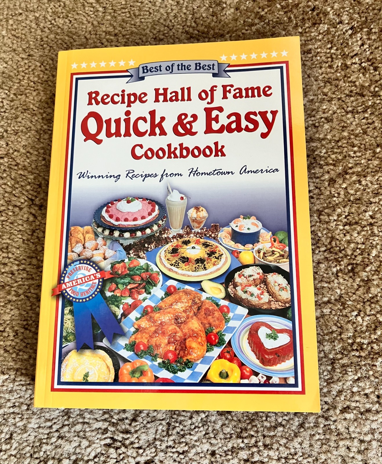 Lot of 3 Recipe Hall of Fame Cookbooks Quail Ridge Press Paperback Books Lot