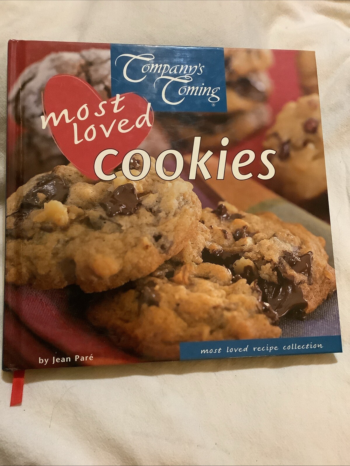 Most Loved Cookies By Companys Coming Author Jean Pare; 2005;Hardcover