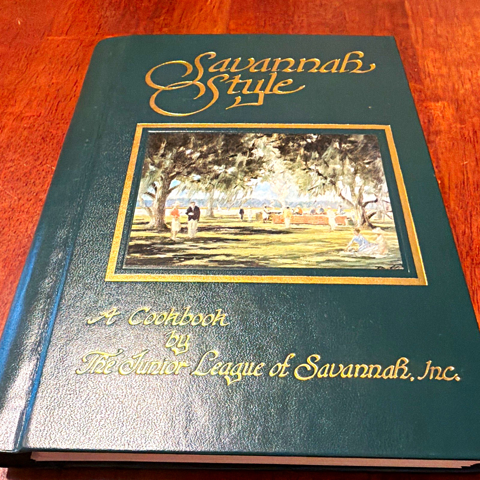 Savannah Style Cookbook Junior League of Savannah Ring/Wire Bound 1980 Illus