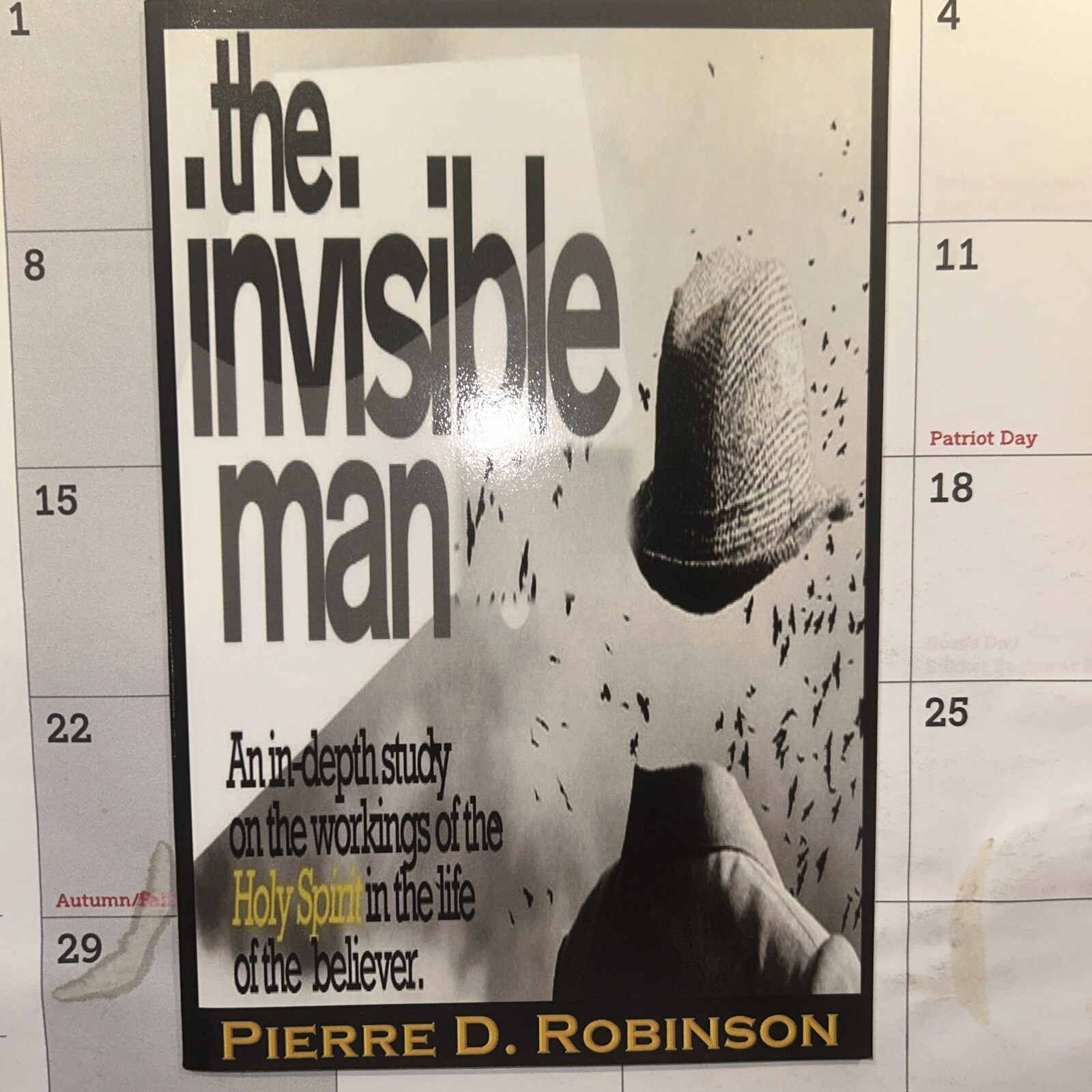 The Invisible Man – The Holy Spirit – Pierre D. Robinson – 65 pages
