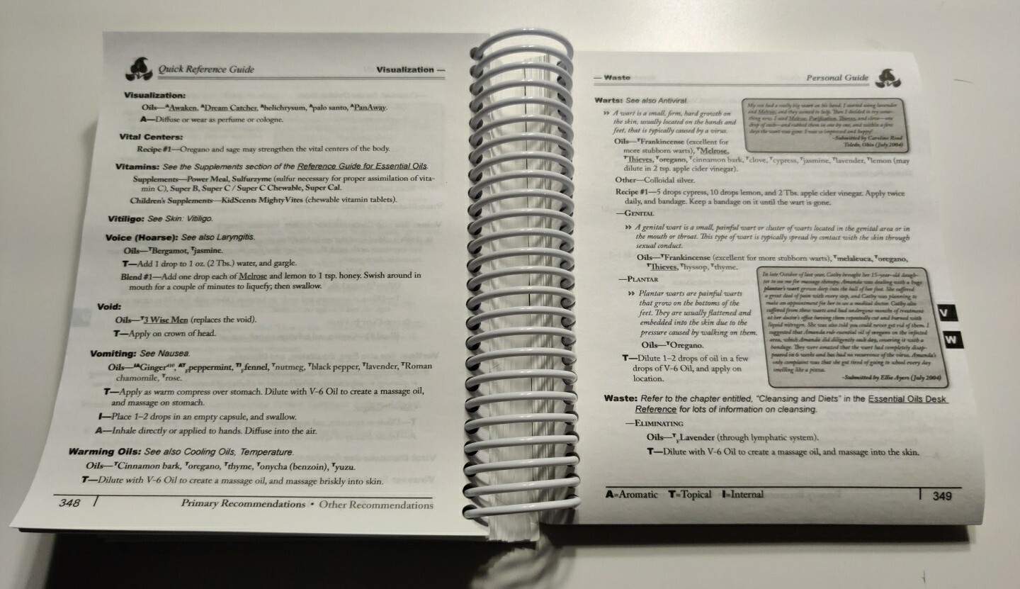 Quick Reference Guide for Using Essential Oils by Connie And Alan Higley