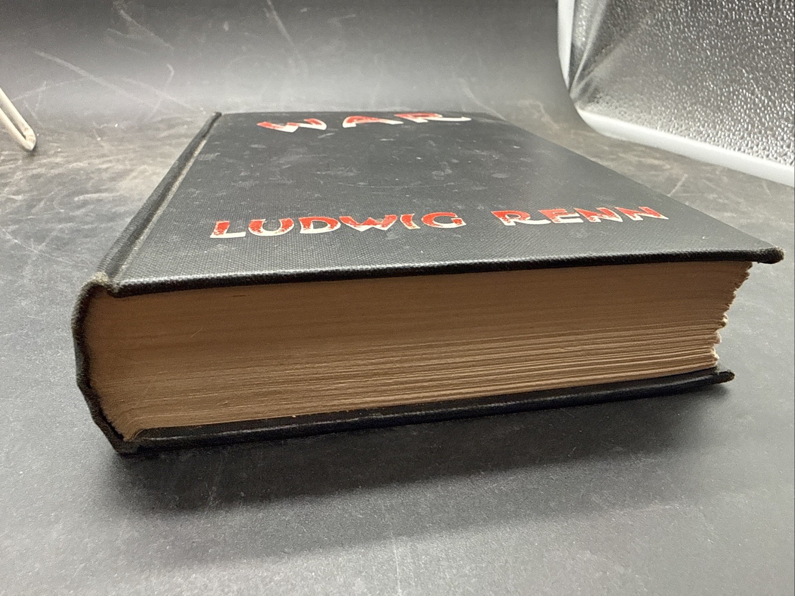 RARE EDITORIAL COPY “WAR” Ludwig Renn WWI 1929 1st Edition