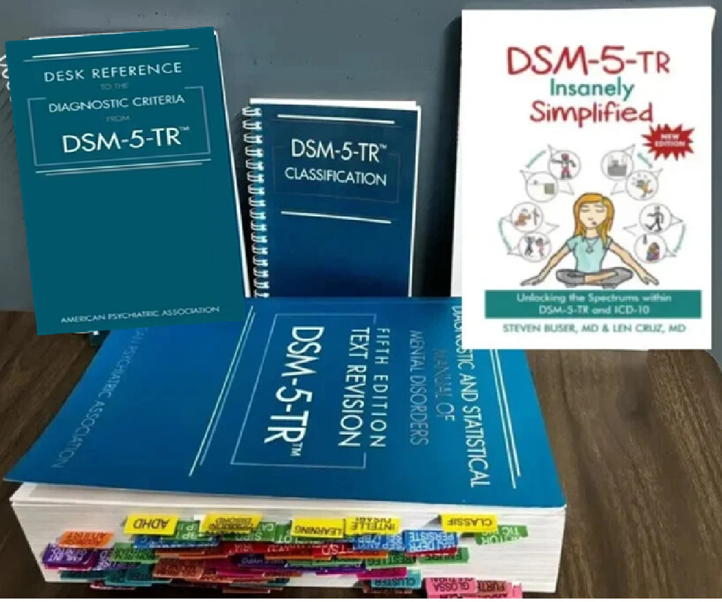 DSM 5 TR + Index tab, Desk Reference ( pb ) , Classification & DSM SIMPLIFIED…